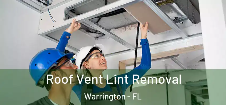 Roof Vent Lint Removal Warrington - FL